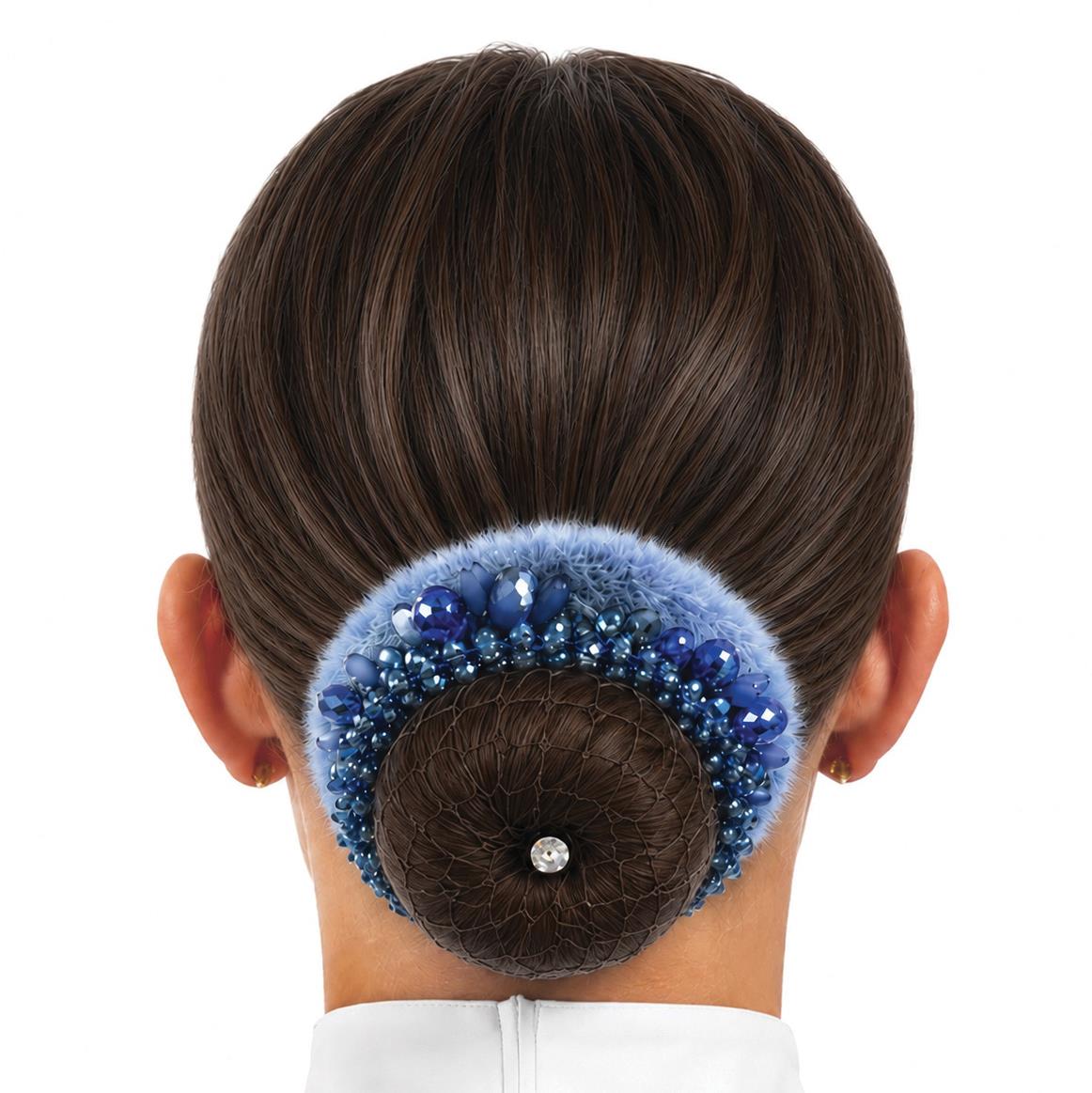 Equetech Competition Bun Kit - Brunette Blue