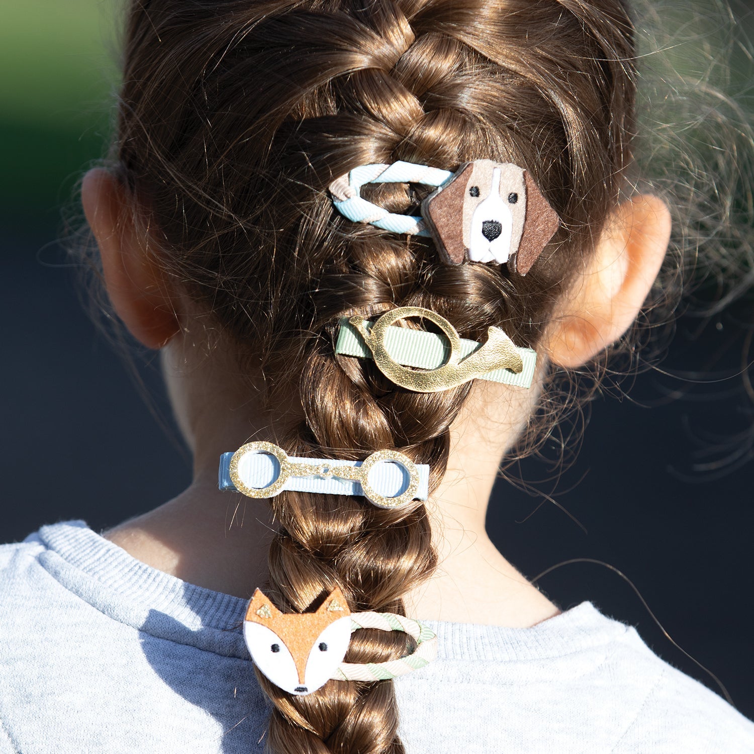 Fox & Hounds Luxury Hair Clips - Set Of 4 - Equetech