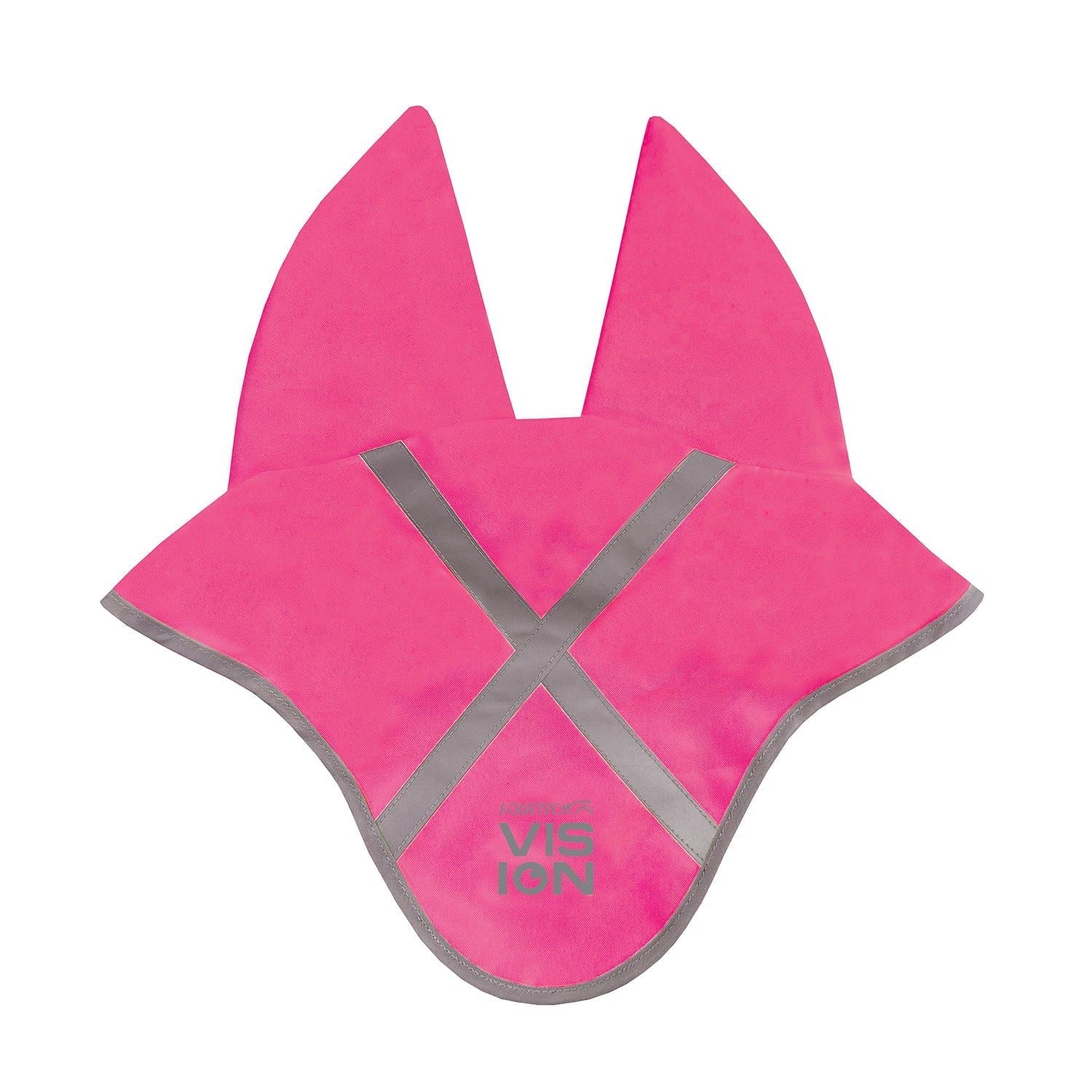 Hi - Vis Vision Acoustic Soundless Horse Ear Bonnet - Equetech
