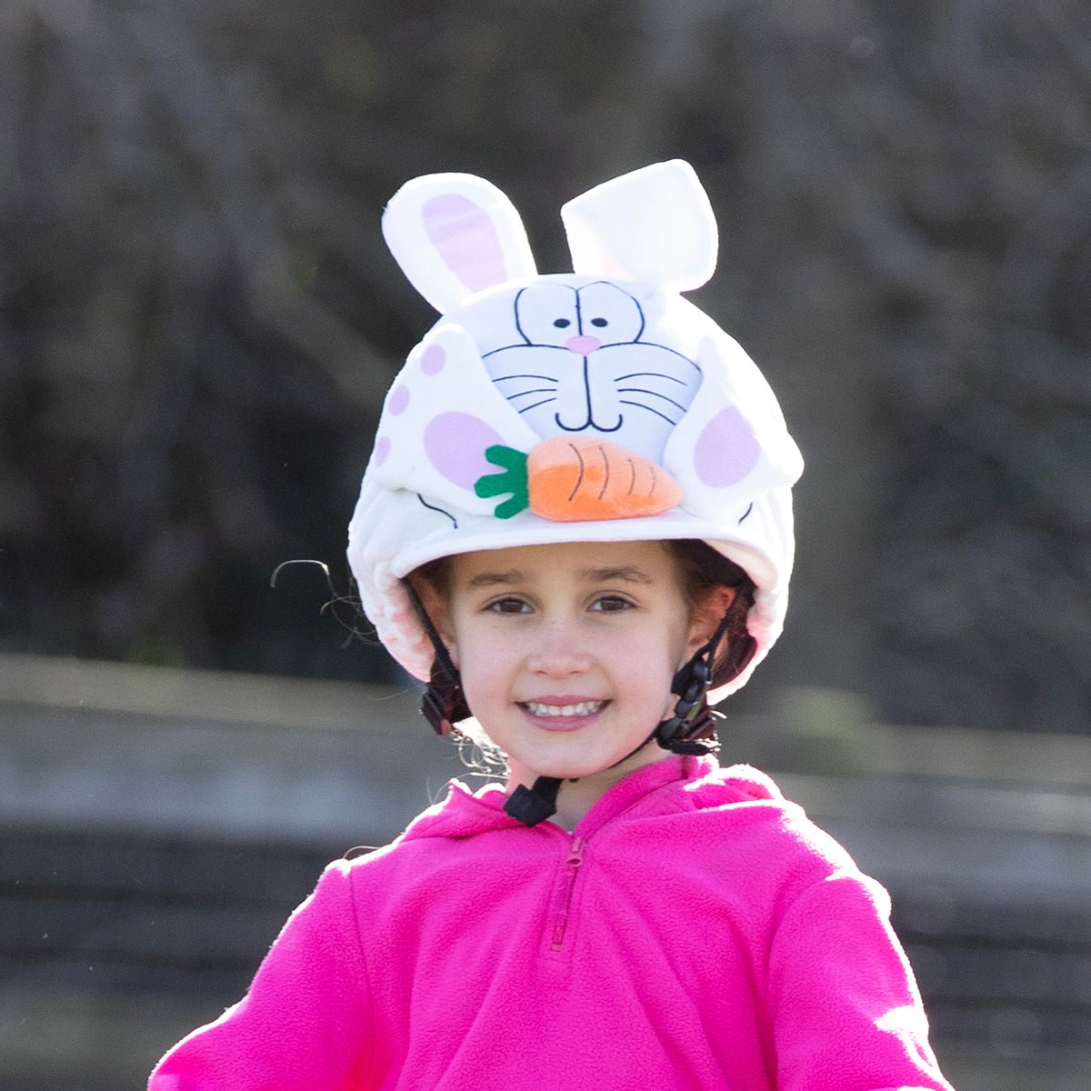 Hopper Bunny Posable Ears Hat Silk - Equetech