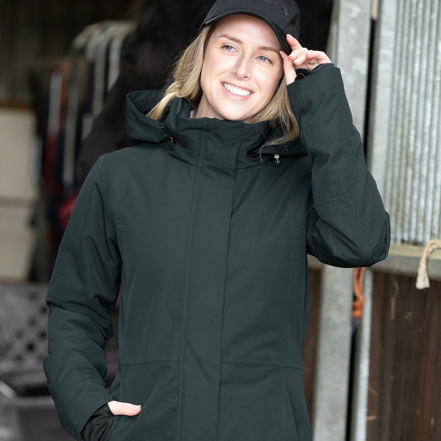 Imperial Deluxe Stretch Waterproof Hybrid Jacket - Equetech