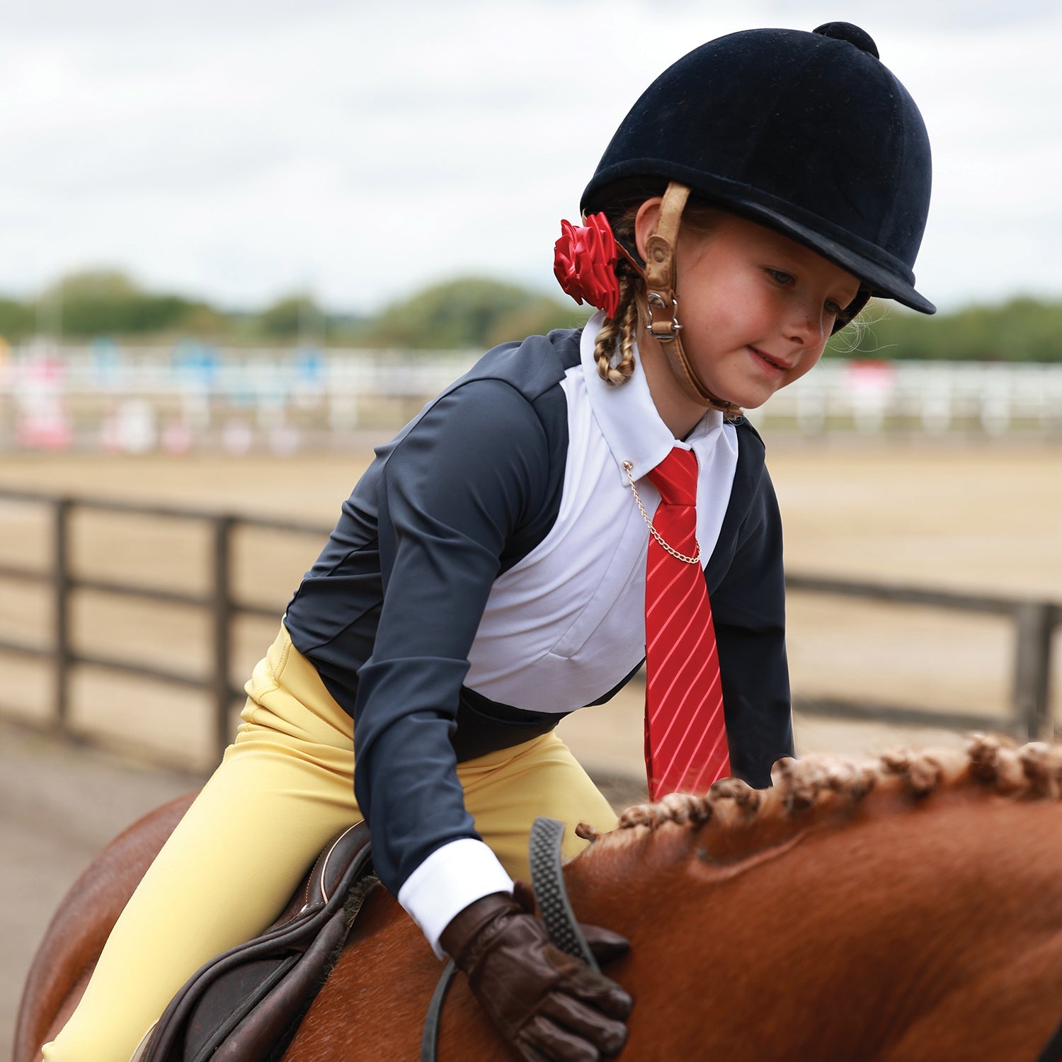 Junior Elite (Long Sleeved) Show Shirt - Equetech