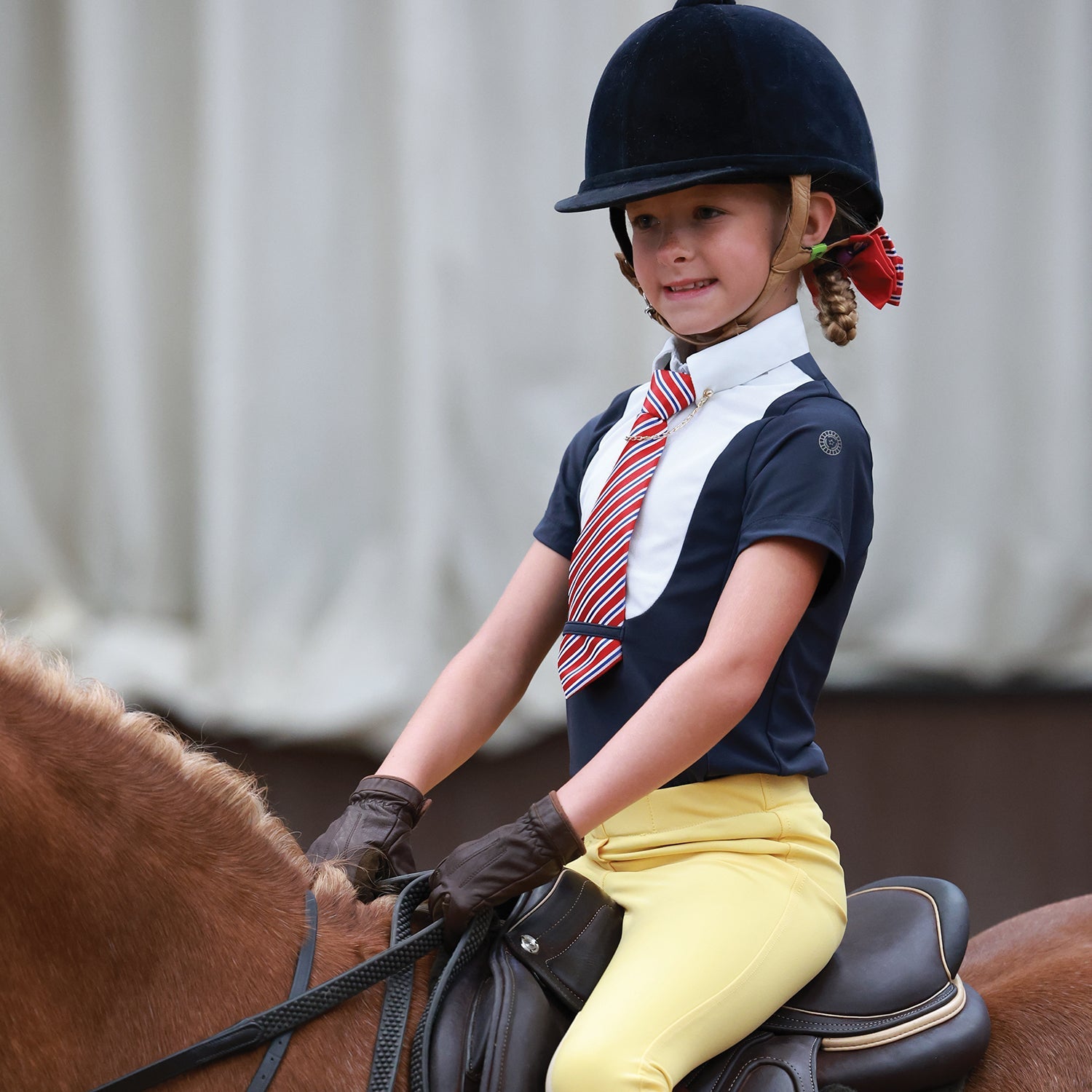 Junior Elite (Short Sleeved) Show Shirt - Equetech