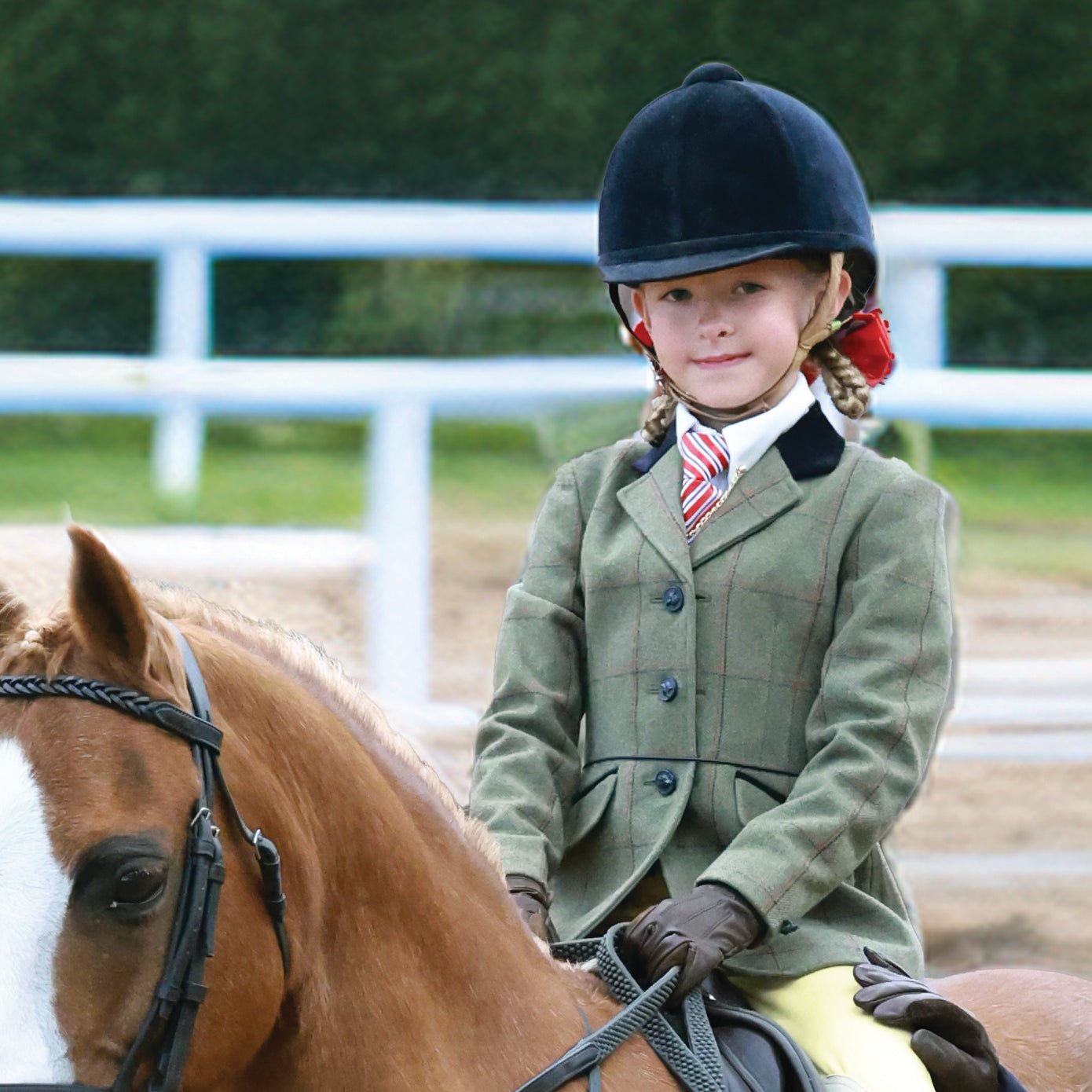 Junior Launton Deluxe Tweed Riding Jacket - Equetech