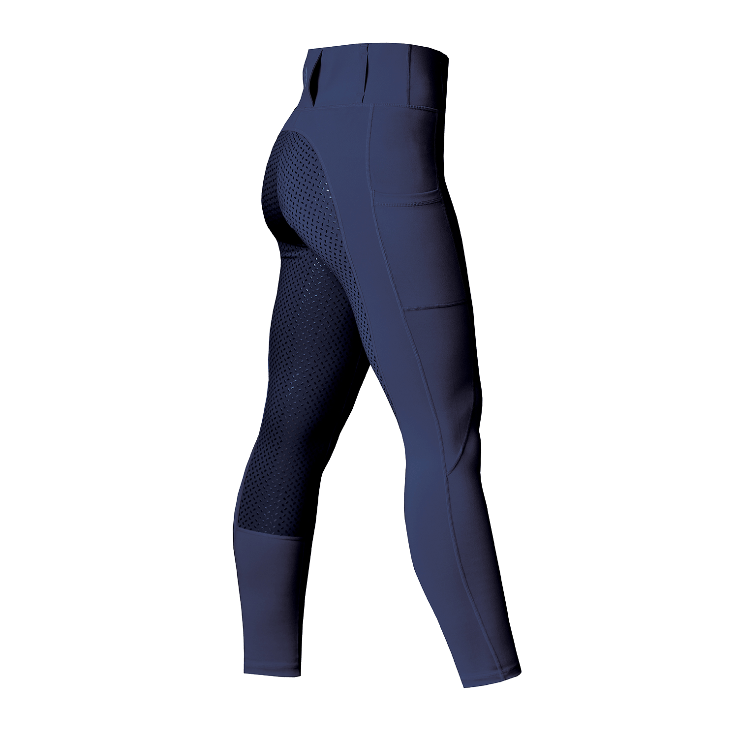 Junior Performance Aqua - Shield Riding Tights - Equetech