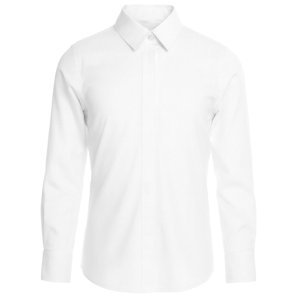 Junior Stretch Show Shirt (Long Sleeved) - Equetech
