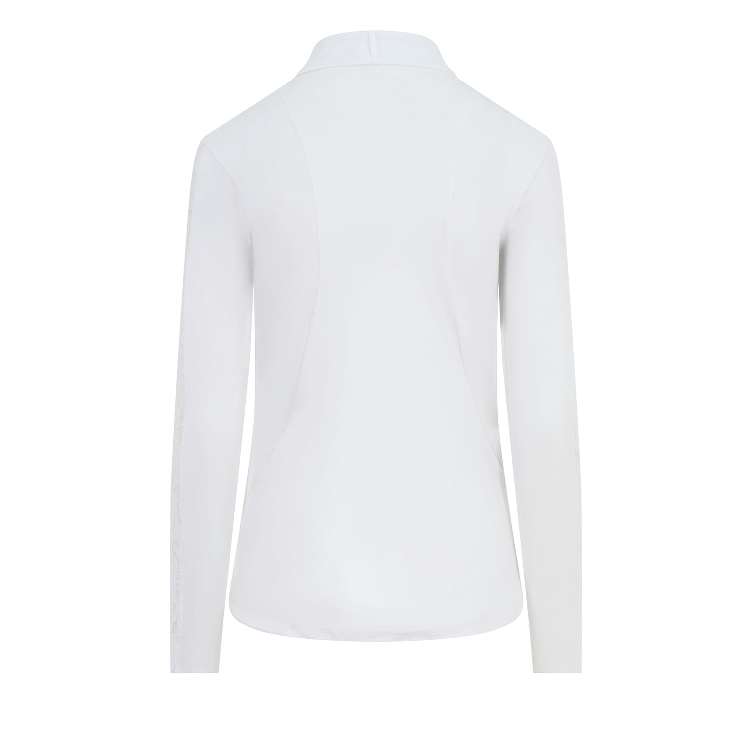 Natalia L/S Lace Competition Shirt - Equetech
