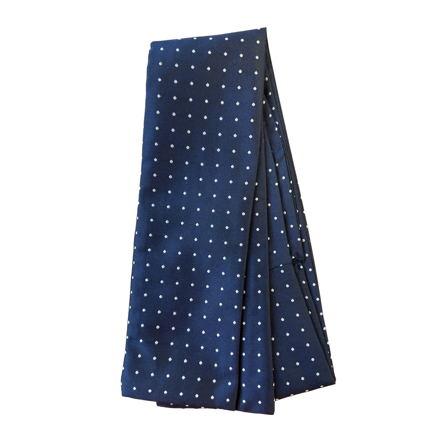 Pin Spot Riding Stock - Navy/White - Equetech