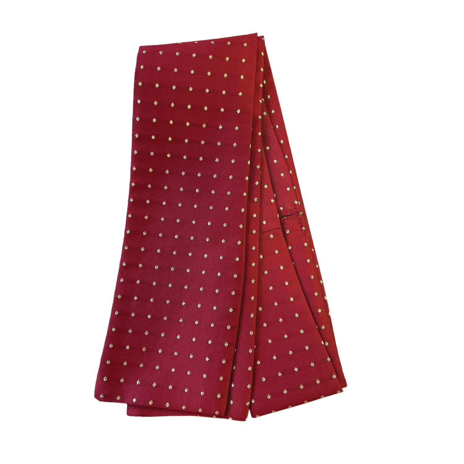 Pin Spot Riding Stock - Red/Gold - Equetech