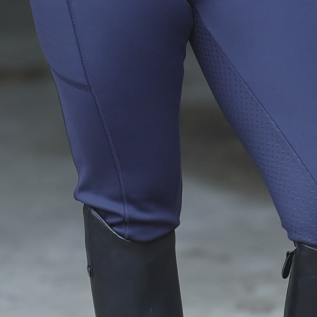 Equetech Luxe Thermal Winter Pull-On Breeches video