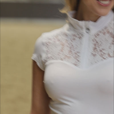 Equetech Mia Lace Competition Shirt
