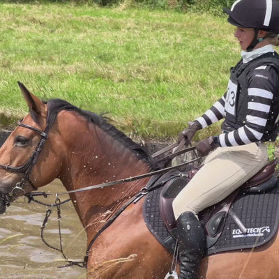 Equetech Teen Eventing Cross Country Number Bib + Numbers video