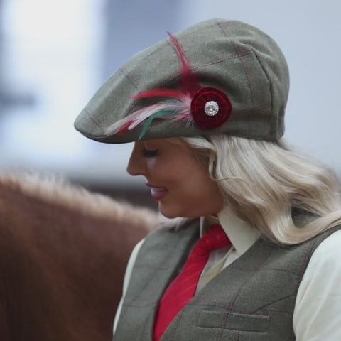 Equetech Launton Tweed Deluxe Waistcoat