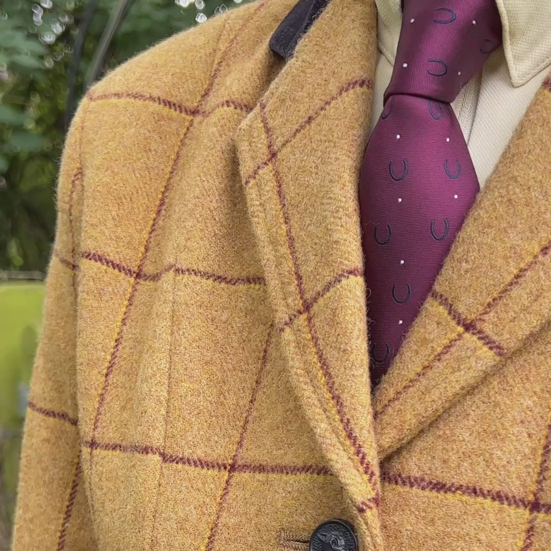 Equetech Womens Wheatley Deluxe Tweed Riding Jacket