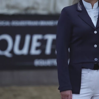 Equetech Crystal Cut-Away Dressage Competition Jacket