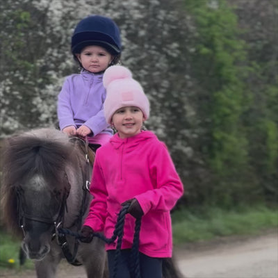 Equetech Junior Luxe Recycled Pom Knit Hat video