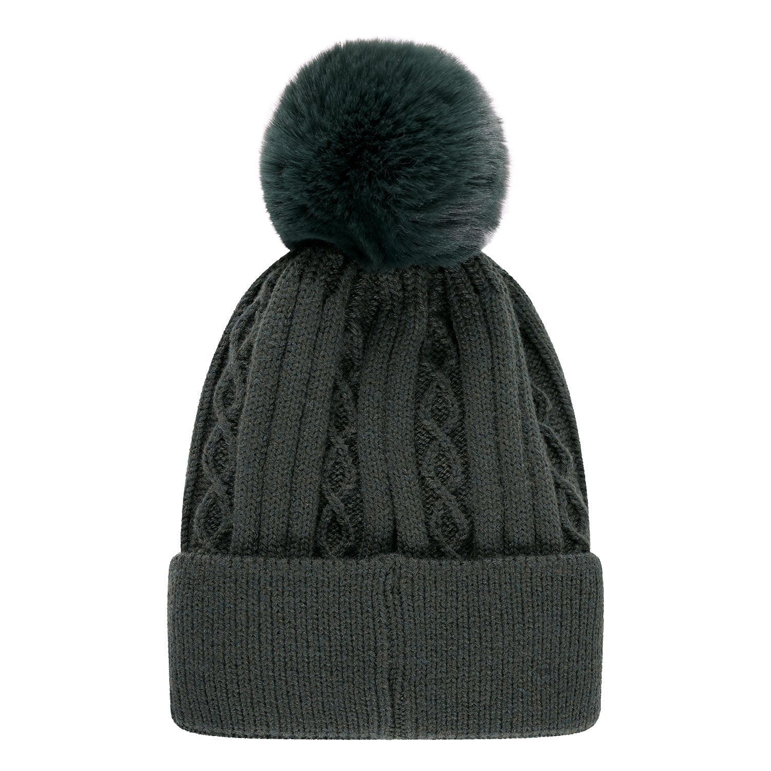 Reknit Cable Waterproof Knit Hat - Equetech