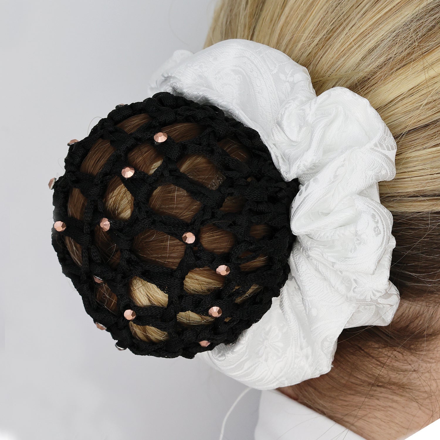 Rose Gold Bun Net - Equetech