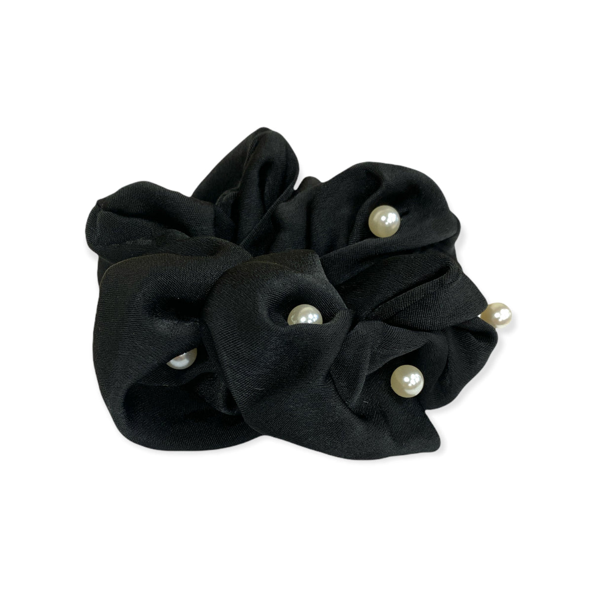 Satin Pearl Hair Scrunchies - Equetech