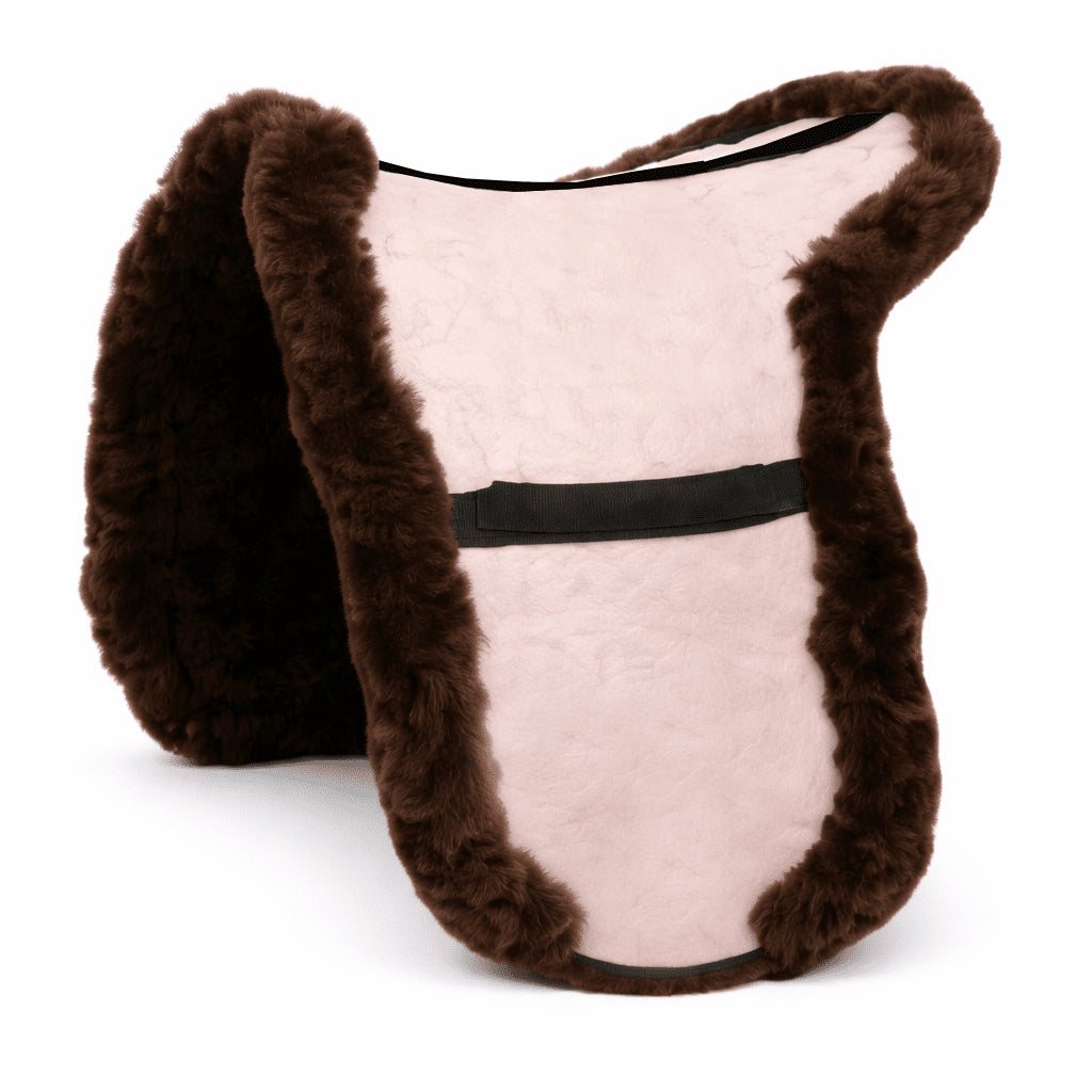 Sheepskin Showing Numnah (Seconds) - Equetech