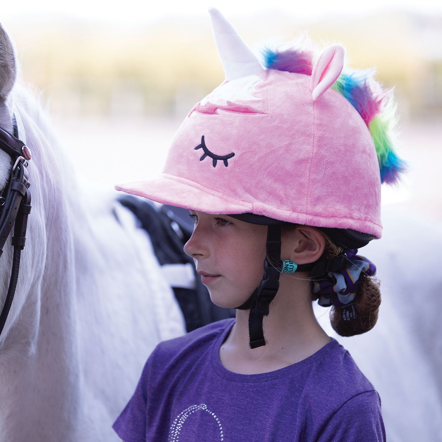 Unicorn Hat Silk - Equetech