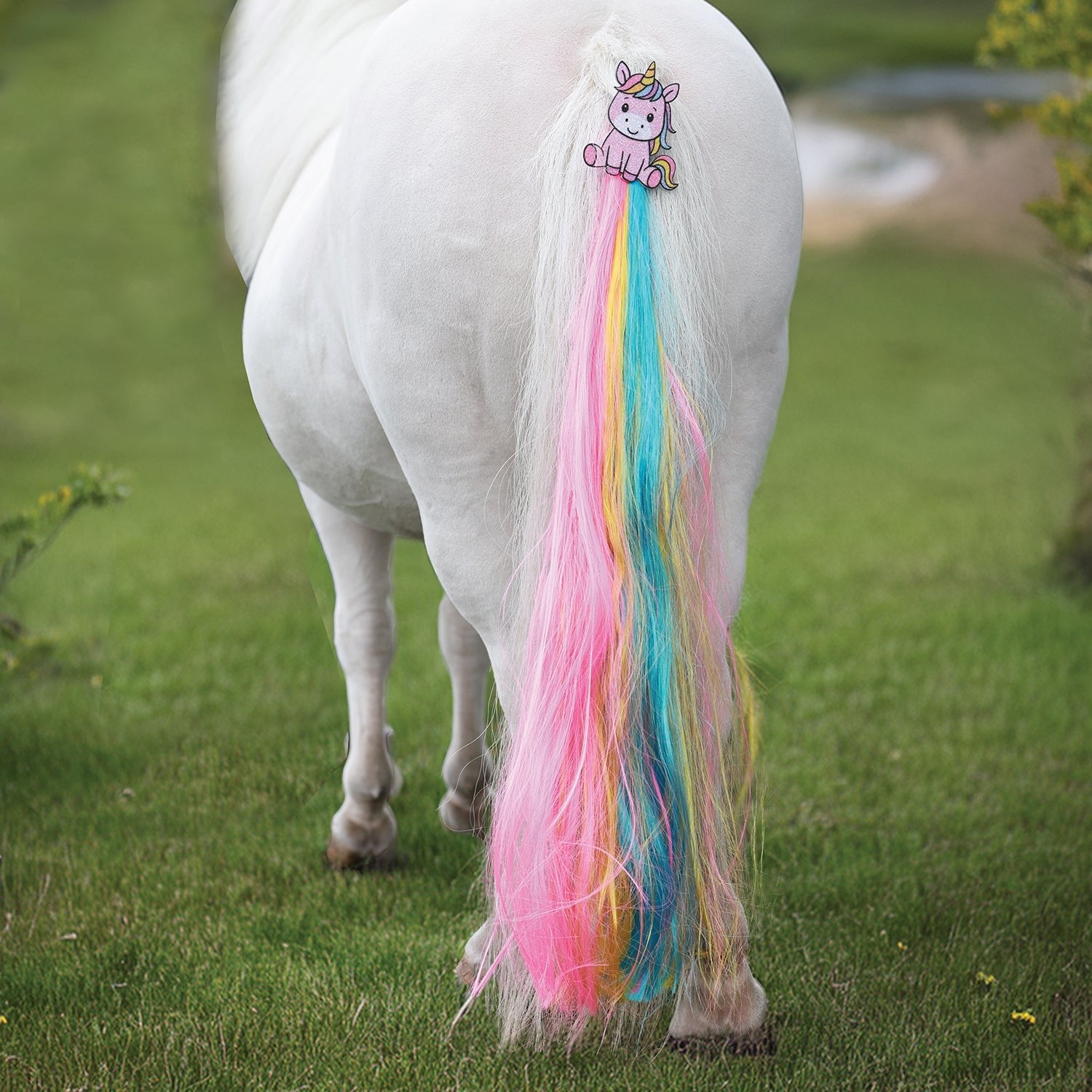 Unicorn Sparkle Tail Tassel - Equetech