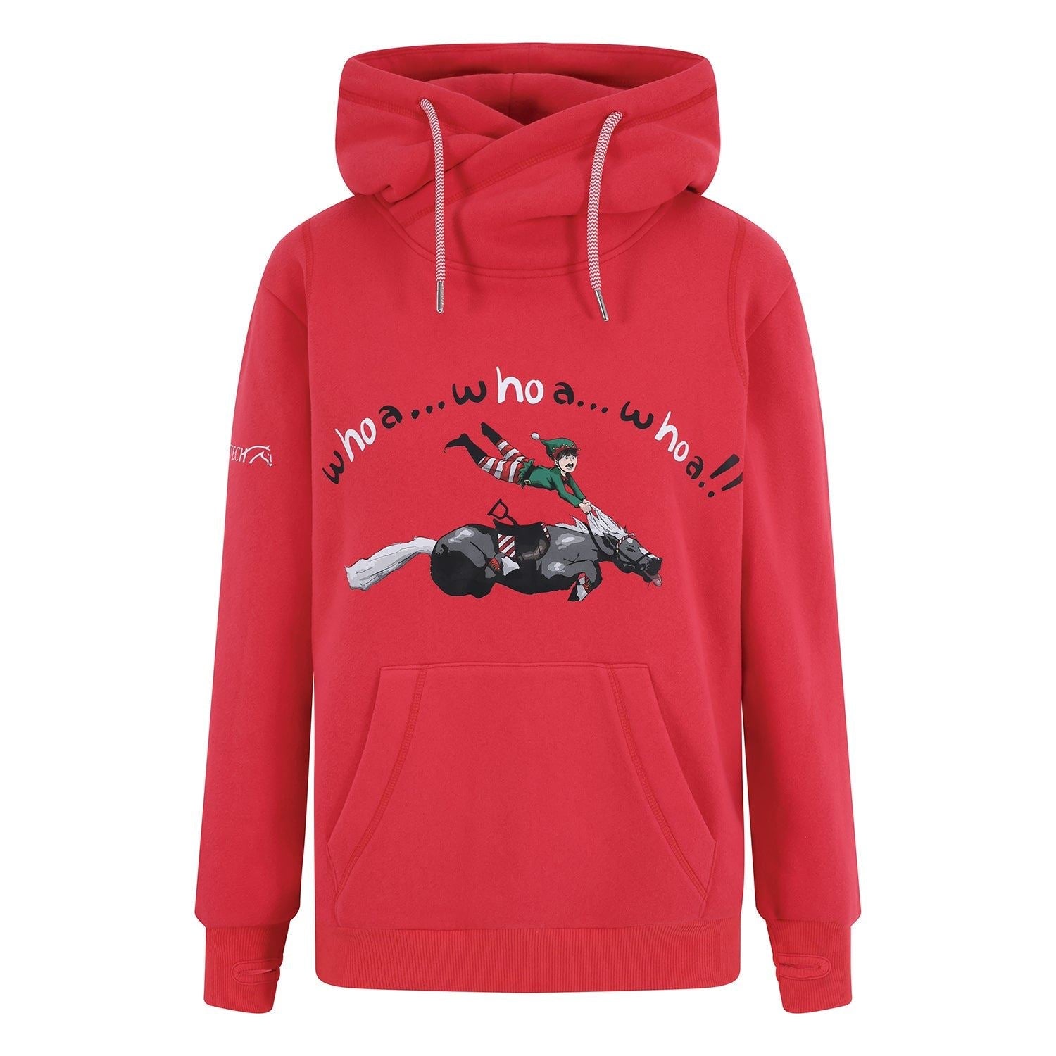 Unisex Whoa! Horsey Christmas Hoodie - Equetech