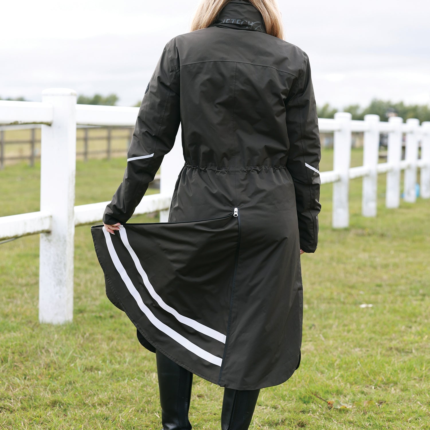 Utopia Luxe Long Waterproof Riding Coat - Equetech