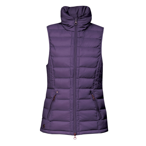 Hideaway Padded Gilet  - Berry/Rose Gold 3XL