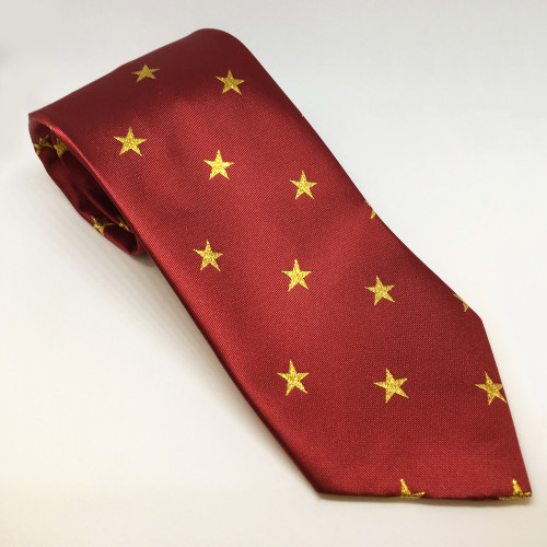 self Tie Adults equestrian show Tie Red With White Spots