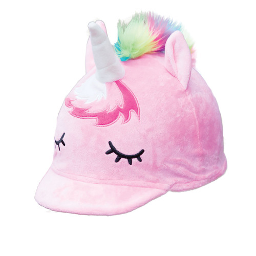 Childs Sleepy Unicorn Hat Silk - Pink O/S